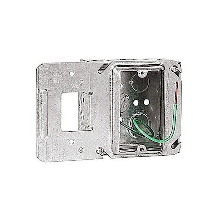 Thomas & Betts Outlet Electrical Box, 4" W, 30.3 Cu. In. 52171-CM1458